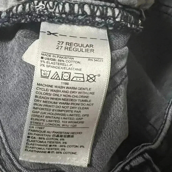 Bundle of 3 Women's Shaping Skinny Pants & Denim - GAP NINE WEST + LEVI STRAUSS - Picture 7 of 9